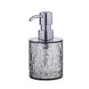 300/400ML Ripple Liquid Soap Dispenser Shampoo Body Hand Wash Shower Gel Facial Cleanser Container Bathroom Refillable Empty Press Pump Bottle