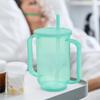 Adult Sippy Cup 2 Handles Plastic Mug Drinking Cup Disabled Elderly Spill Proof Dysphagia Cup Parkinsons Aids Living