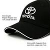 1Pcs Summer Outdoor Sun Protection Golf Adjustable Baseball Cap Car Accessories For Toyota Hilux Corolla RAV4 Camry Highlander