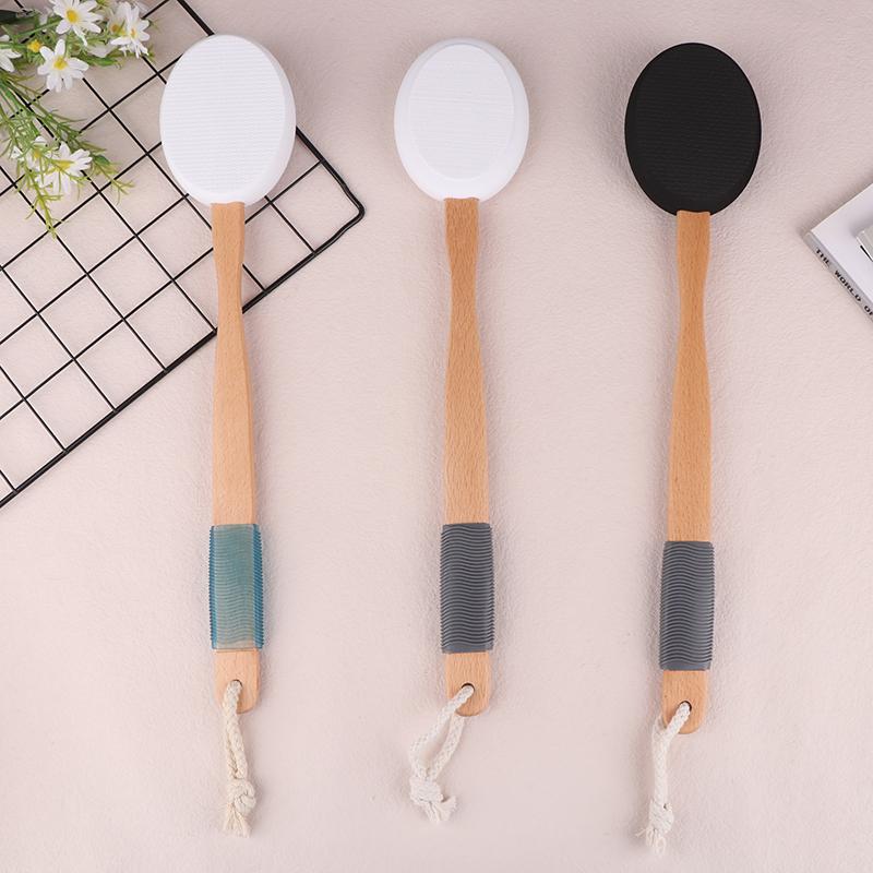 Многофункциональный аппликатор для нанесения солнцезащитного лосьона и мази, силиконовая длинная ручка, очиститель для тела, щетка для душа, аппликатор для нанесения солнцезащитного крема на спину