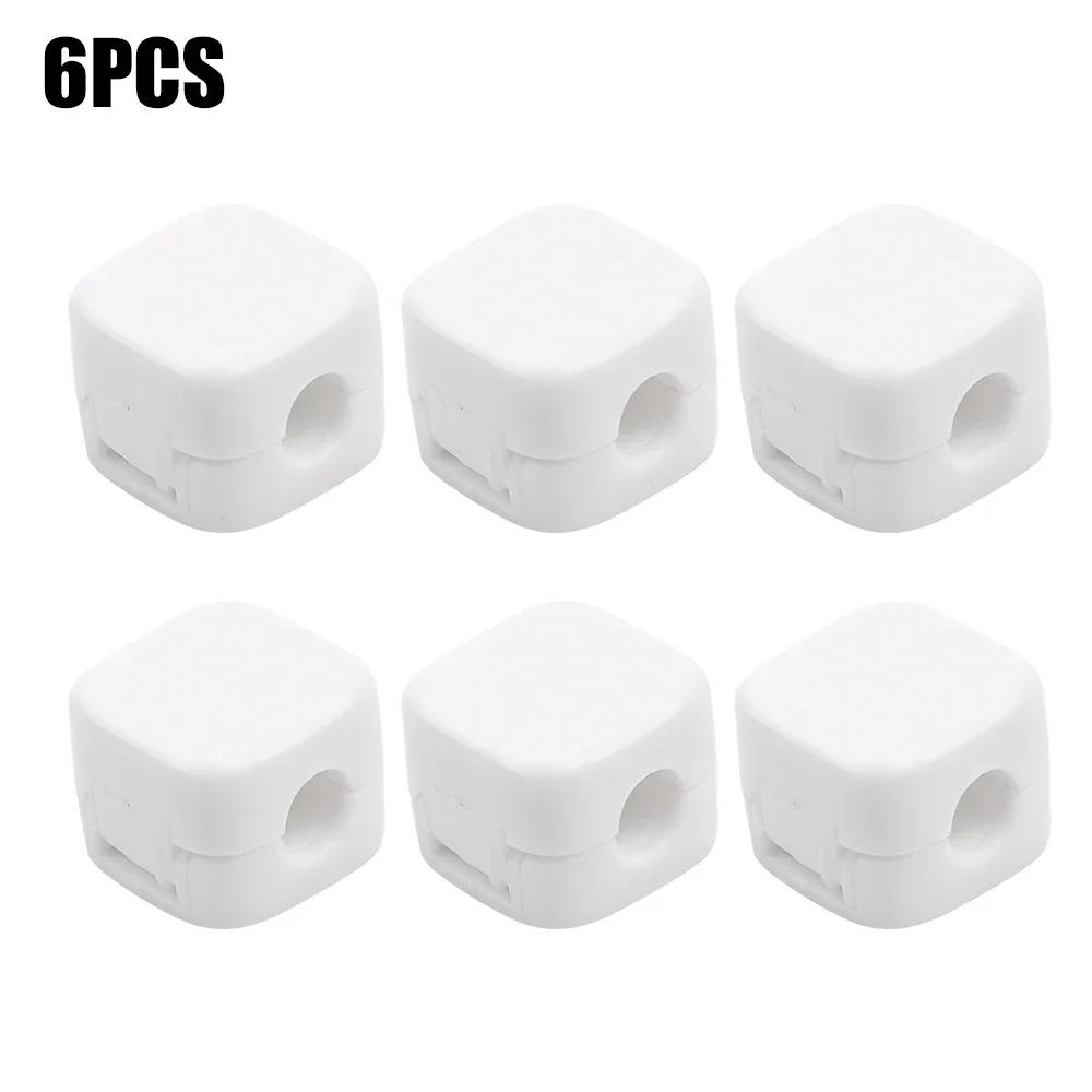 1-6 шт. Магнитные зажимы для кабеля, органайзер для проводов, регулируемый держатель для шнура, подстольный держатель для кабелей, держатель для проводов, держатель для органайзера для кабеля