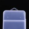 Portable Transparent Plastic Storage Box Compartment Container For Beads Jewelry