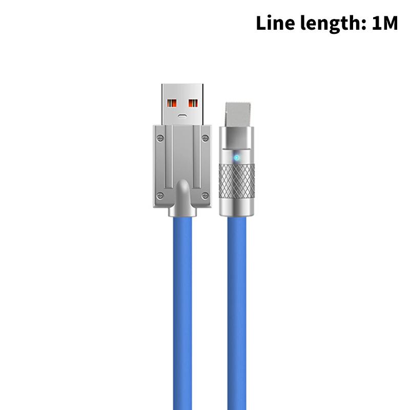Usb C Auto Cable 120W Type C Charger Usb Charging Cable Fast Charge Fast Charging Type C Charger Cable For Mobile Phone Car
