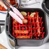 Silicone Air Fryer Liner with Reusable Inserts Divider Square Food-Grade Air Fryer