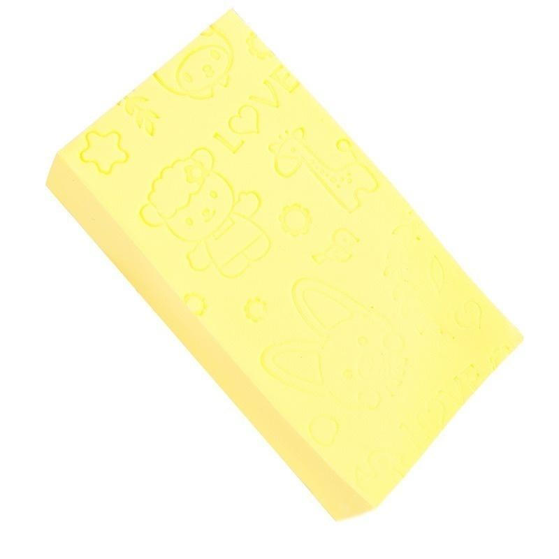 1 шт. Губка для ванны для взрослых и детей, губка для тела, отшелушивающая, отшелушивающий массажер, очищающая душевая щетка, случайный цвет