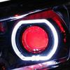 Car LED Headlight Decorative Cover High-Brightness Heat-Resistant Anti-glare Universal Easy To Install Car Light Accessories