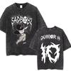 Singer Junior H Sad Boyz Washed Vintage Tshirt Summer Men Women Casual Fashion Oversized TShirt Mens Hip Hop Aesthetic T Shirt