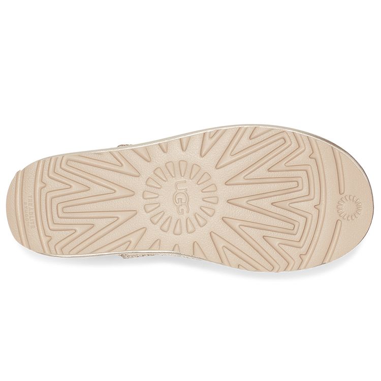 UGG Classic Mini Sheepskin Warm Waterproof Durable Non-Slip Comfort Short Snow Boots Women Boots Light-Gold 1125234-SGD