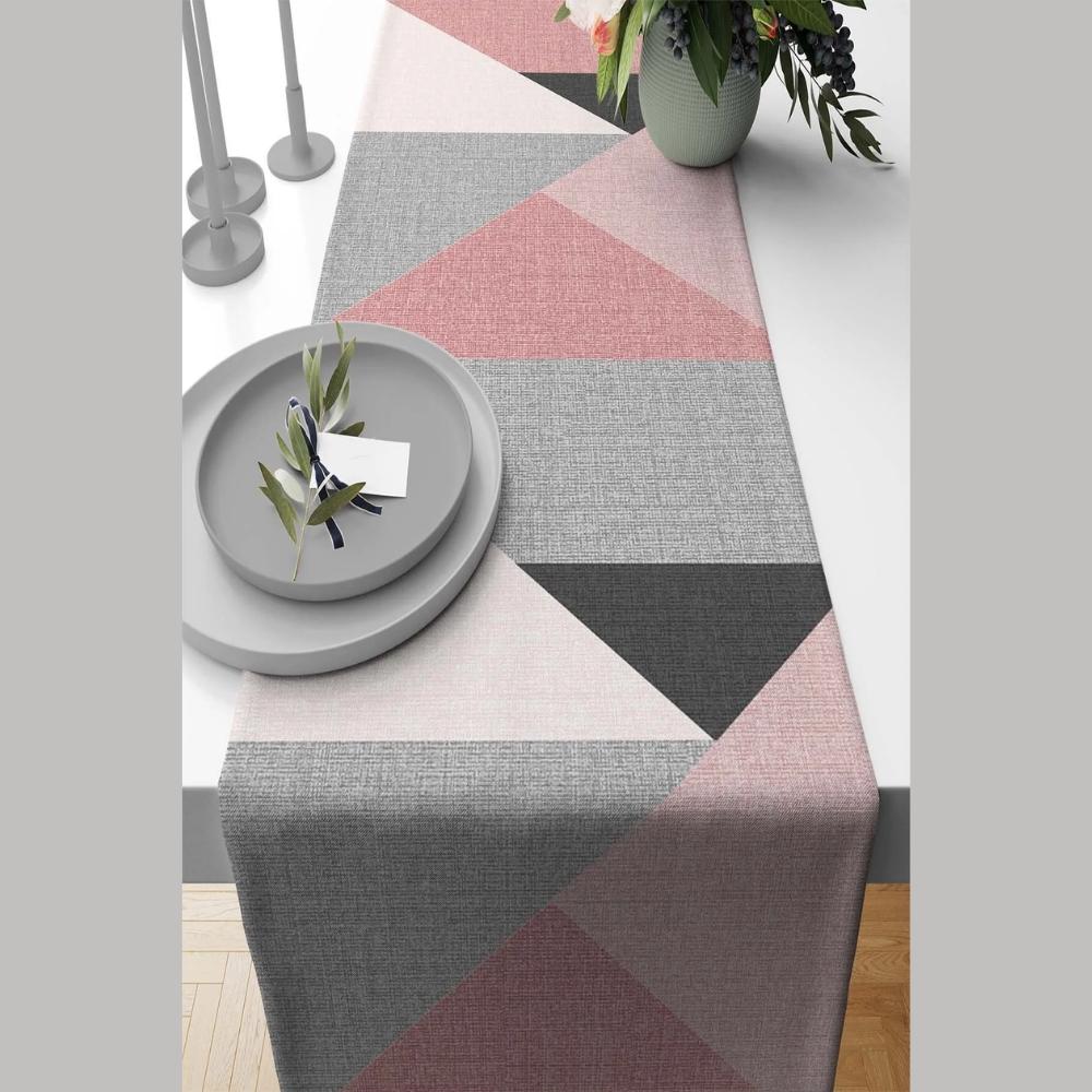 Замшевая тканая ткань премиум-класса 40x140 см, устойчивая к пятнам, скатерть с цифровой печатью, дорожка VHR-10