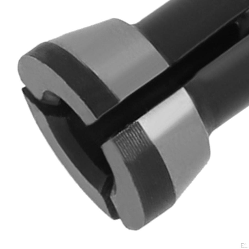 Цанговый патрон для бит, адаптер для фрезы, цанга с разъемной втулкой, гравировальная головка из углеродистой стали