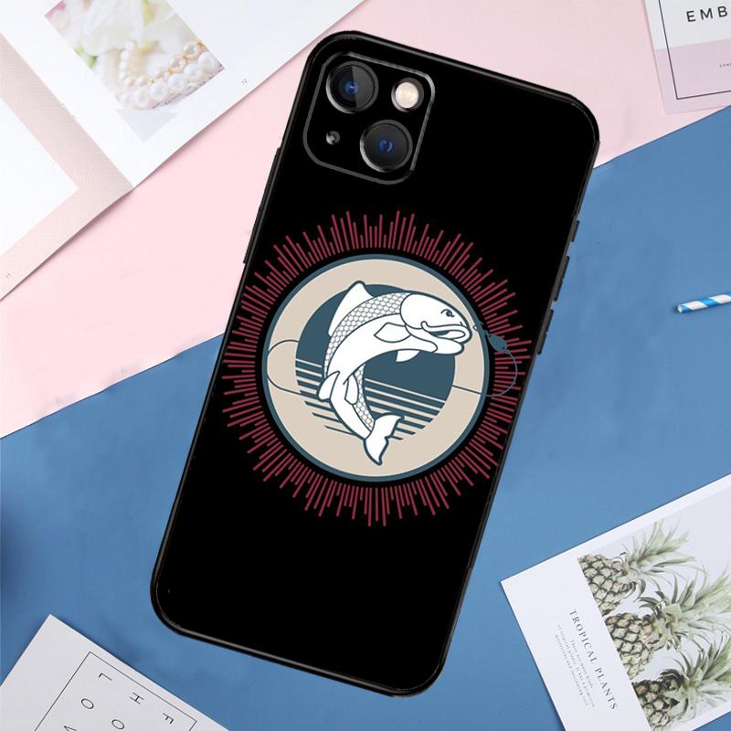Чехол для карповой рыбалки для iPhone 14 15 16 Pro Max 11 12 13 Mini X XR XS Max Plus Задняя крышка телефона