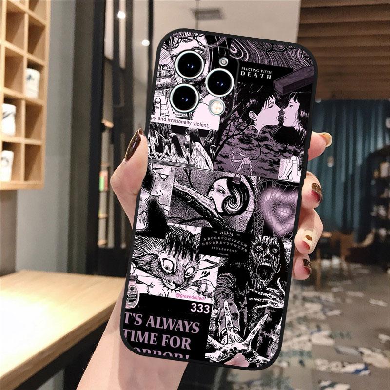 Чехол для телефона Junji Ito Tomie Для iphone 17 Pro Max 17 Pro Air 16 15 14 13 Pro Max 15 16 Pro 15Plus
