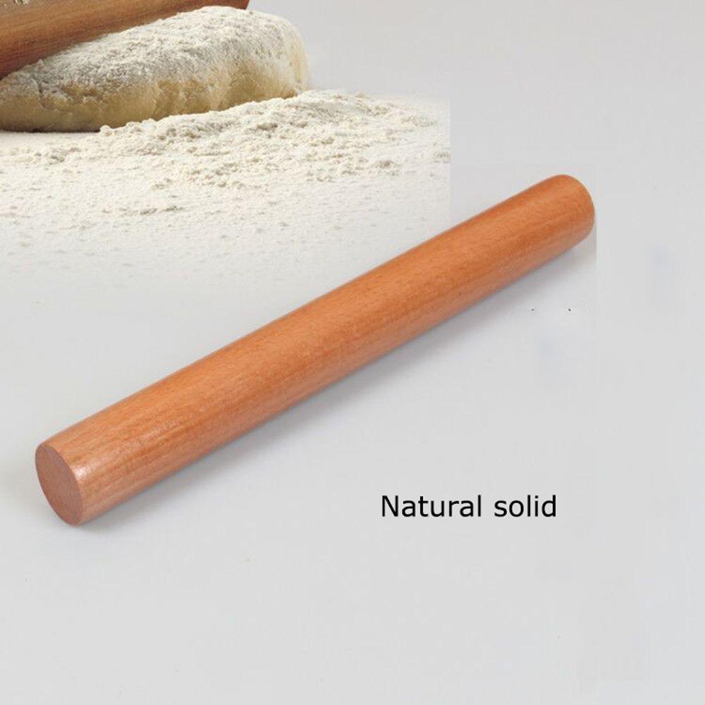 Household Wooden Cake Decoration Dough Roller Pastry Tool Rolling Pin Baking Supplies