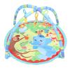 Детский игровой коврик для развития сенсомоторных навыков по стадиям, круглой формы, складной, для времени на животике