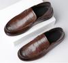 Мода Мода Мужская Повседневная Кожаная Обувь Мужская Классическая Ретро Пенни Лоферы Мокасины Мужские Легкие Удобные Уличные Водительские Балетки