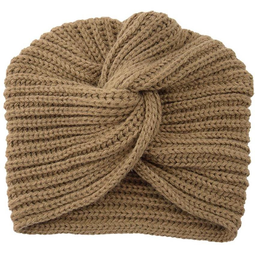 Женский мусульманский тюрбан, вязаная шапка, шапка от рака, химиотерапия, головной убор от выпадения волос