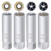 Magnetic Wrench 3/8" Socket 14mm 16mm Wall Spark Plug High-quality Spark Plug Sleeve  Auto
