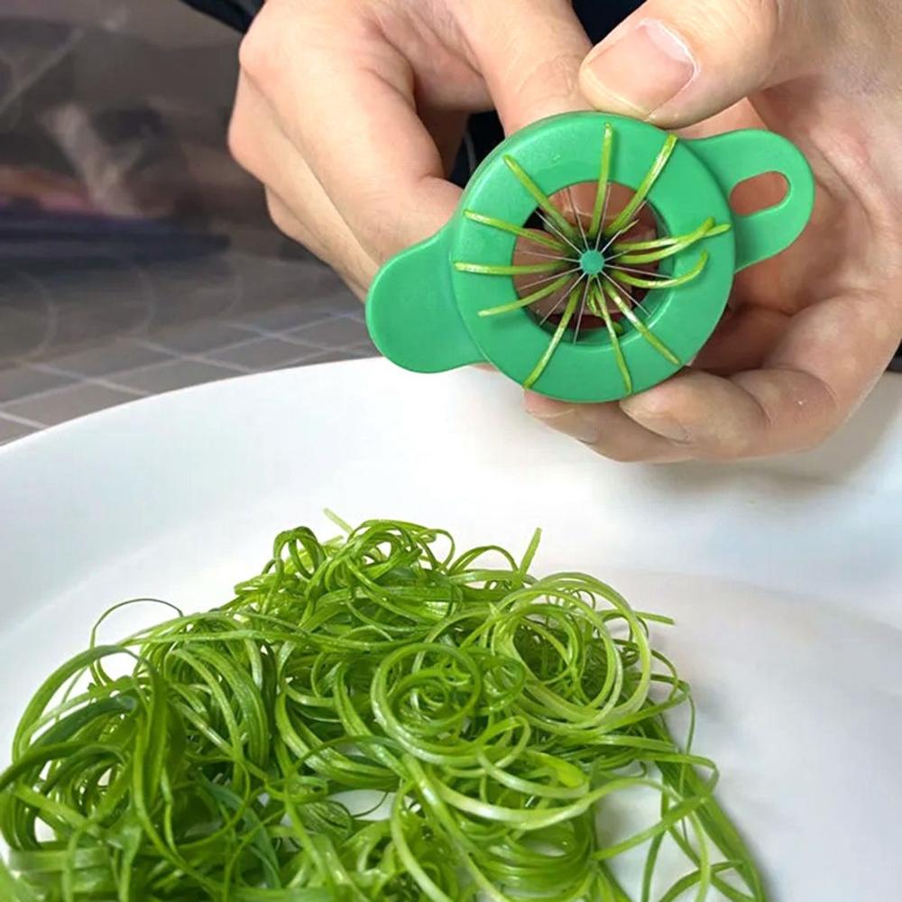 Restaurant Vegetable Kitchen Peeler Slicer Green Onion Shredder Cutter Tool