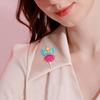 Rhinestone Jewelry Brooch Pins Colorful Collar Lapel Pin New Lapel Pin Accessories