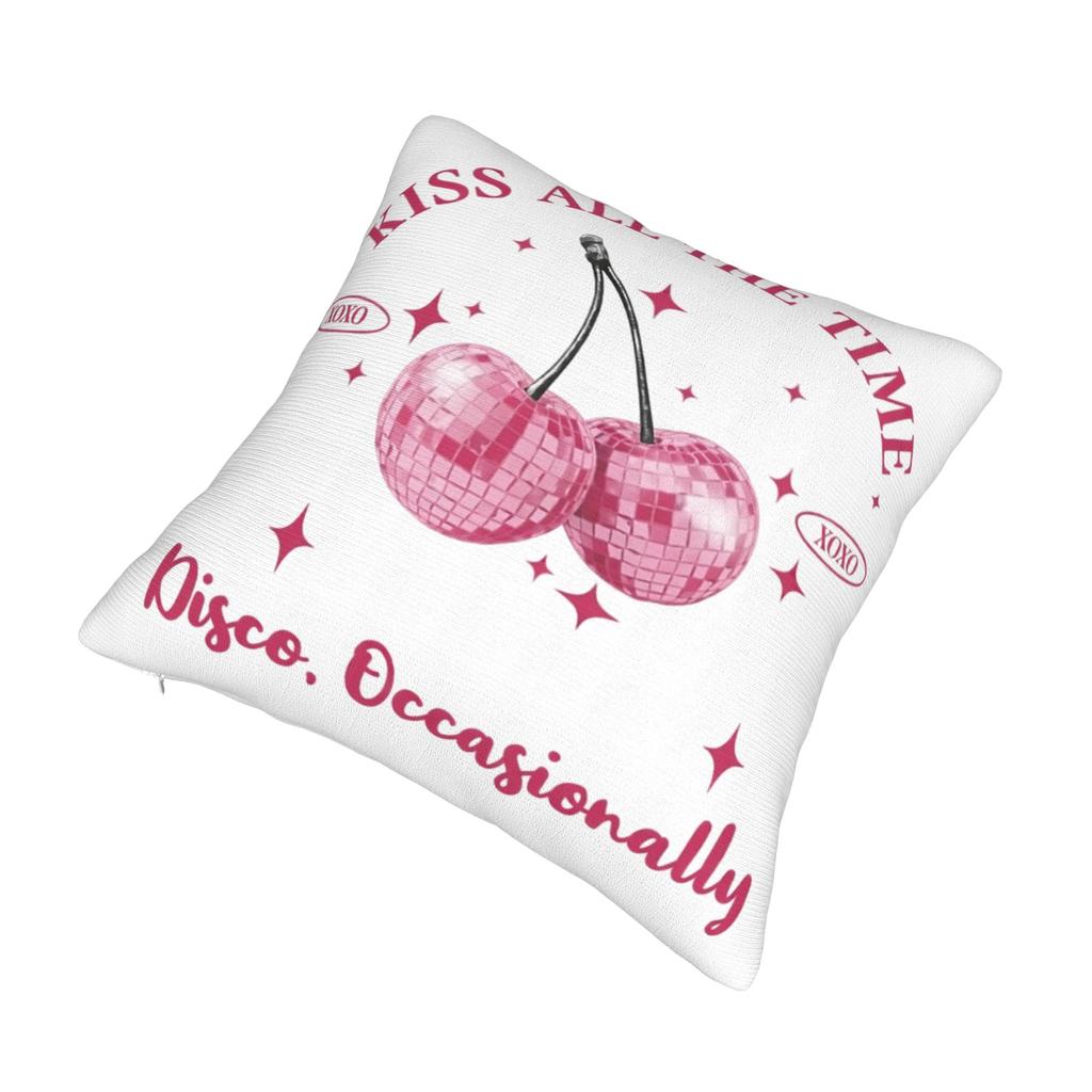 Harrys Styles Kiss All The Time Disco Occasionally Pillowcase Cushion Cover Decorations Pillow Case Cover Home Square 45*45Cm