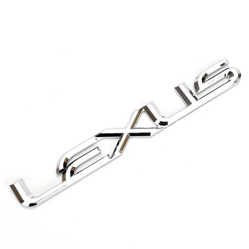 CJO3 Emblems For Lexus Logo ES300 IS300 IS350 ES250 ES350 IS250 CT200H NX200 Accessories ABS/Metal Car Rear Trunk Emblem Badge Sticke