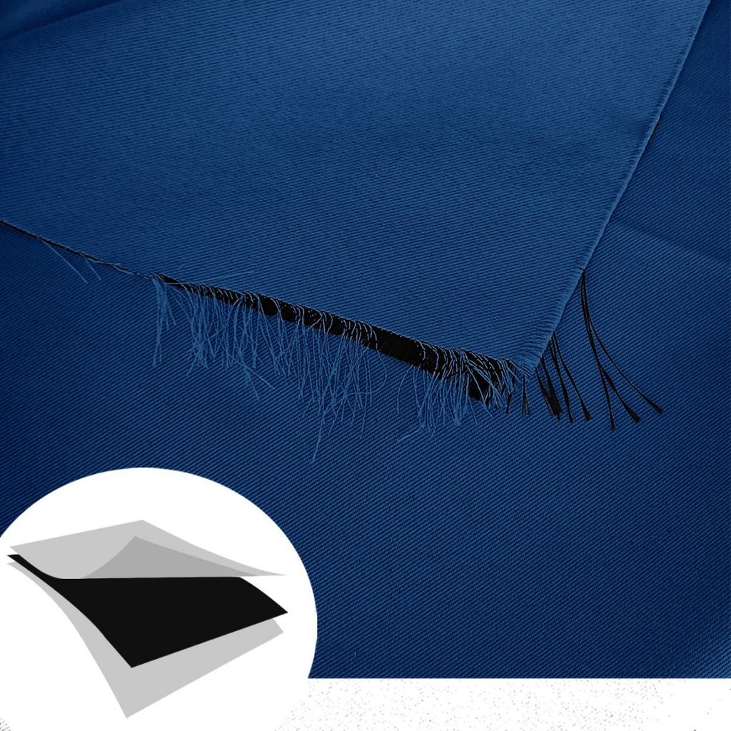 High-Precision Matte Cloth Full Blackout Curtain Cloth Engineering Sunshade Lining Curtain Finished Product