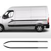 2 шт. Наклейки на боковые линии кузова автомобиля для Renault Master, Автодома, Фургона, Стайлинг кузова Автомобиля, Виниловые Декали, Декоративные Аксессуары