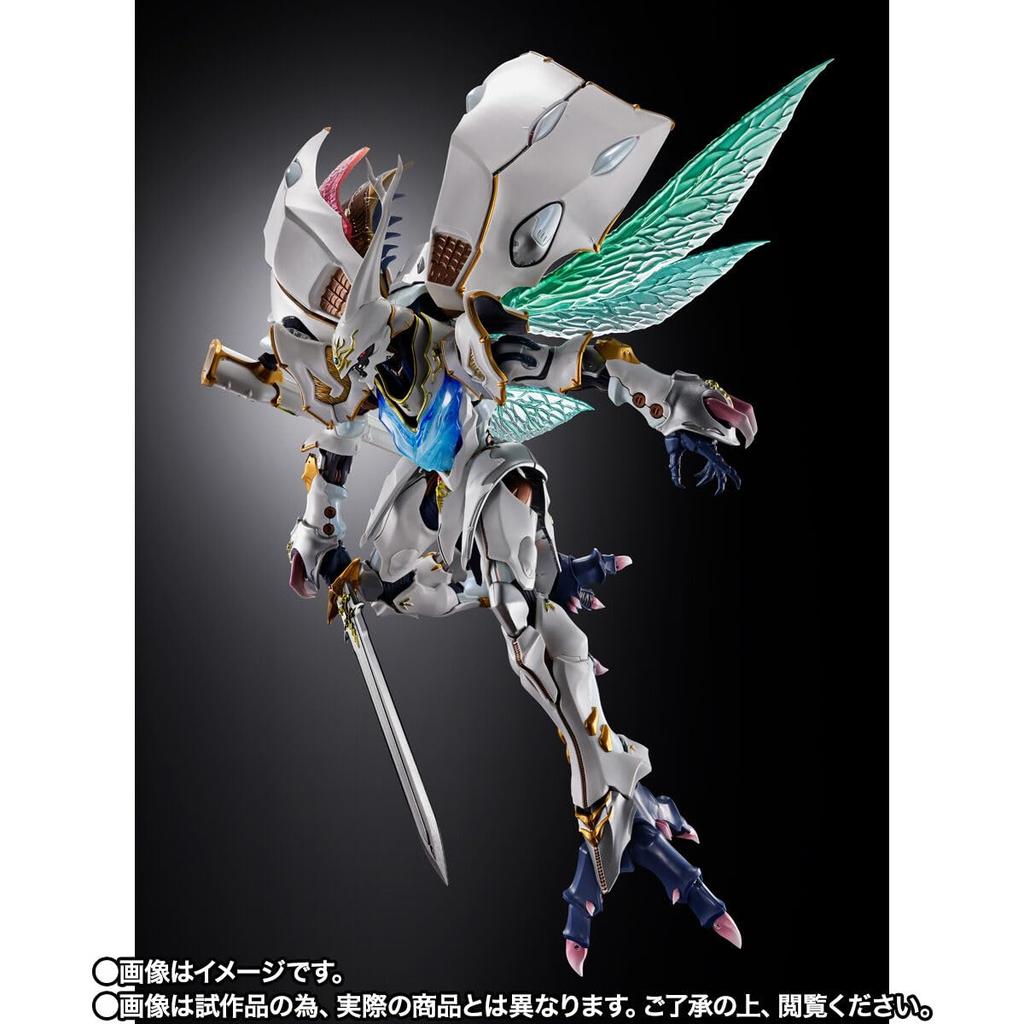 METAL BUILD DRAGON SCALE Servain Approximately 210mm Painted Action Figure Battler Dunbine New Story of AURA BATTLER (White Treasure) (Aura Dunbine)