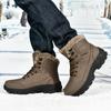 Men Boots 2024 New Winter Slippers Warm Men Shoes Waterproof Non-Slip Plush Sneakers Male Tenis Shoes Boots Men Sneakers Winter