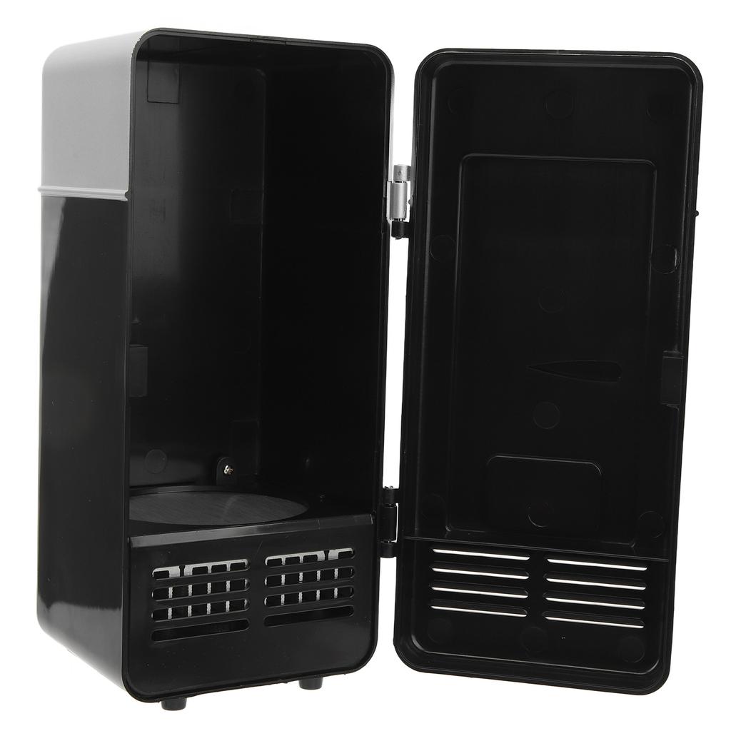 Мини-холодильник с одним отсеком, перезаряжаемый от USB, портативный, малошумный, энергосберегающий, охлаждающий полупроводниковый холодильник