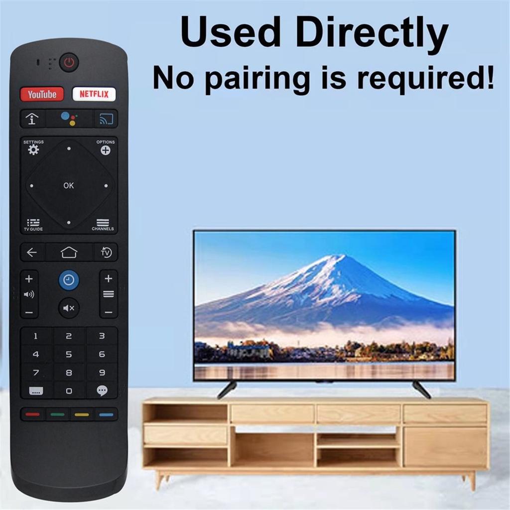 22AV2025B/00 For Philips TV Remote Control 10m Range Infrared Wireless Replacement Controller, No Voice Function