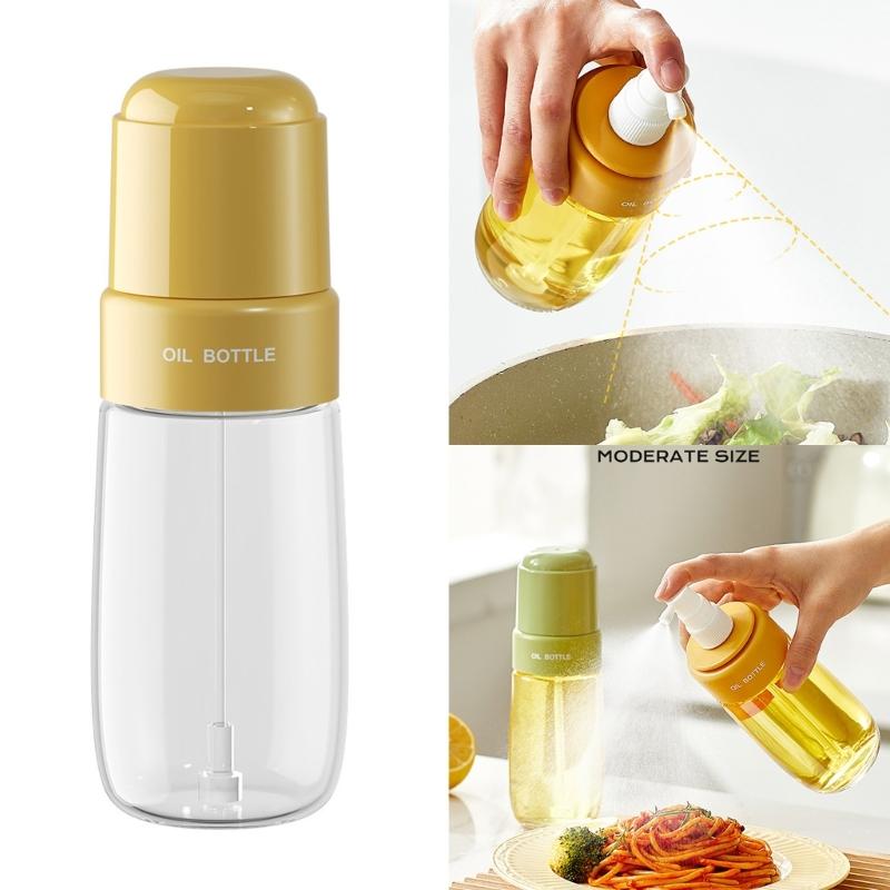 Refillable Kitchen Oil Sprayer Bottle Leakproof  Oil Atomizer Dispenser For Baking Grilling And Air Fryers Use