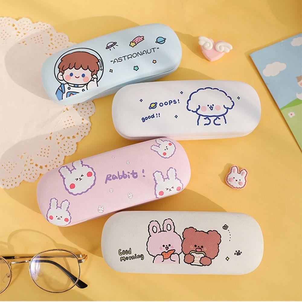 Protector Containers PU Leather Spectacle Case Glasses Box Eyeglass Hard Box Reading Glasses Case