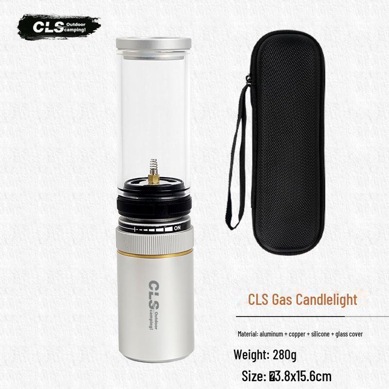 CLS Портативная наружная газовая лампа-свеча для кемпинга 