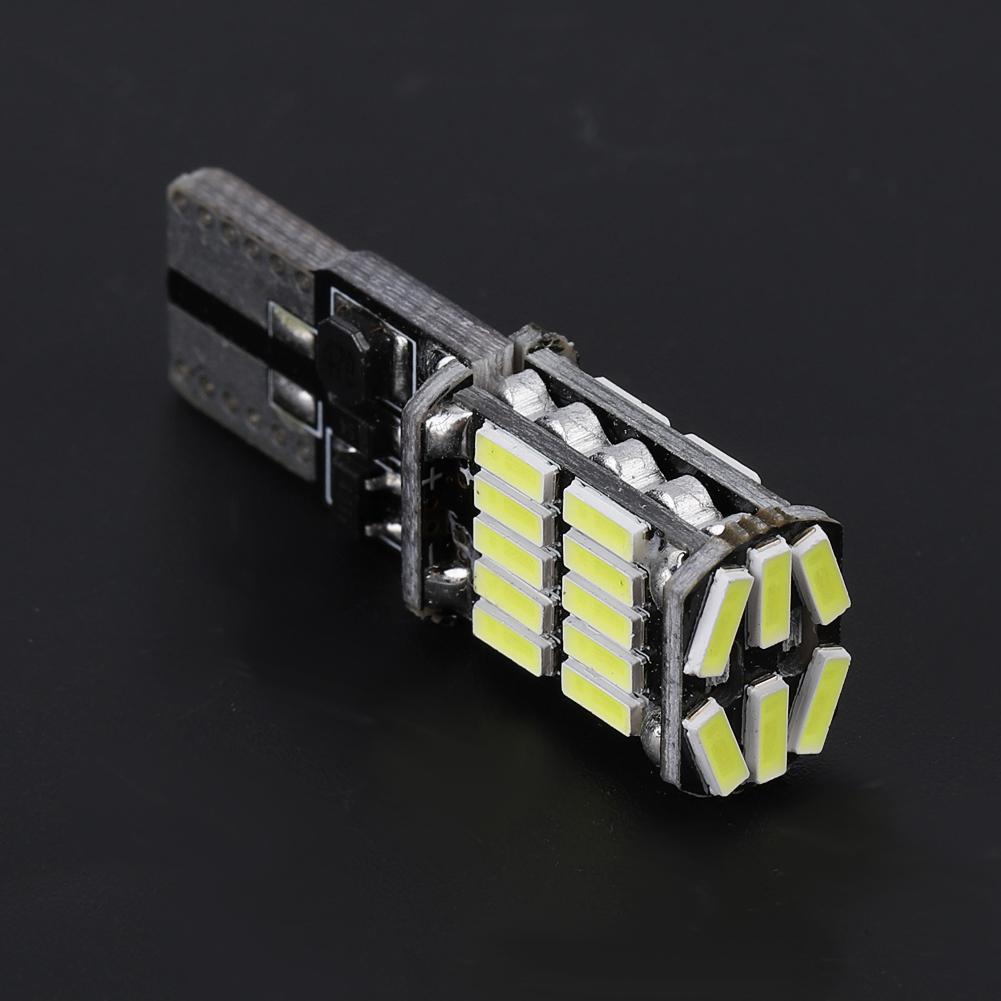 10 шт. T10 4014 26SMD автомобильная декодирующая светодиодная лампа Canbus без ошибок боковой габаритный фонарь номерного знака