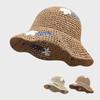 Милая панама винтажная кепка для защиты от солнца летняя шляпа от солнца мягкая складная шляпа рыбака для женщин девушек уличная шляпа от солнца