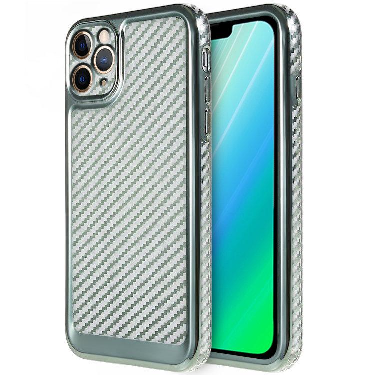 iPhone 14 Pro Carbon Slim Case Cover, Green