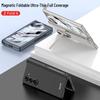 Матовый магнитный чехол-книжка Samsung Z Fold6 с боковой подставкой