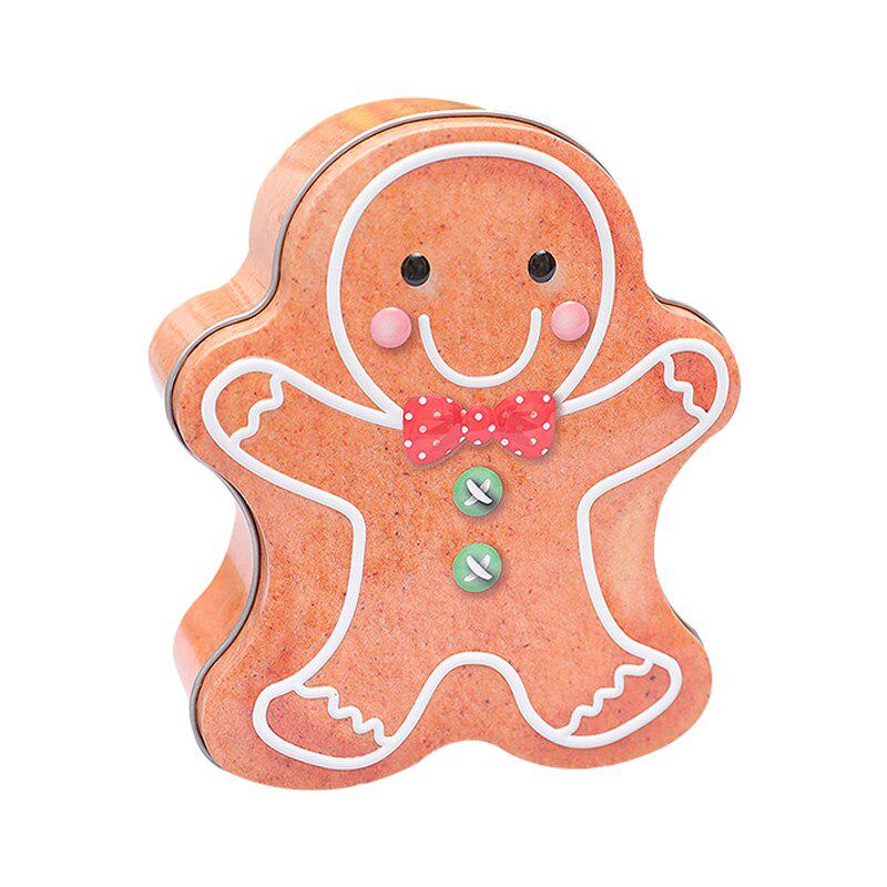 Рождественский мультфильм Конфетная банка Пингвин Санта-Клаус Снеговик Улыбающееся лицо Рождественская подарочная коробка для детей