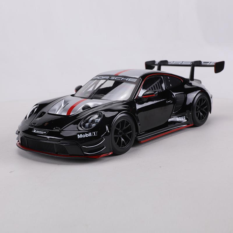 AABKQ1 Burago 1:24 Porsche 911 GT3 R Die-cast alloy simulation car model toy