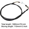 78 inch Throttle Cable for GY6 50cc 80cc 90cc 110cc 125cc 150cc 139QMB 157QMJ 4 Stroke Scooters ATVs Go Kart Pit Dirt Bike Motorcycles Moped Buggy