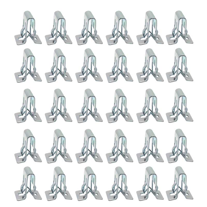 Металлический фиксатор-зажим Универсальный автомобильный приборный щиток DVD CD Панель Внутренняя отделка пластина Фиксированный зажим Пряжка Автомобильные застежки