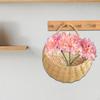 Wall Hanging Basket Flower for Dried Flowers Pot Decorative Woven Planter