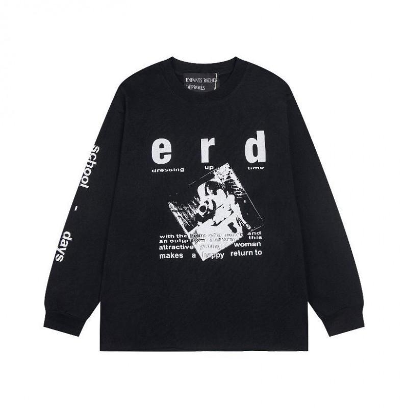 Unisex Oversized Hooded Sweatshirt With Vintage Letter Print Streetwear Casual Long Sleeve Top