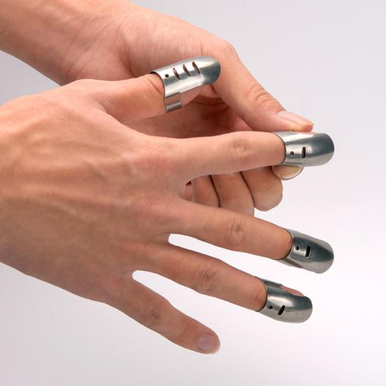 4 шт., защита для пальцев, пищевая защита от ржавчины, защита для пальцев из нержавеющей стали, нарезка, предотвращение травм, инструменты для дома