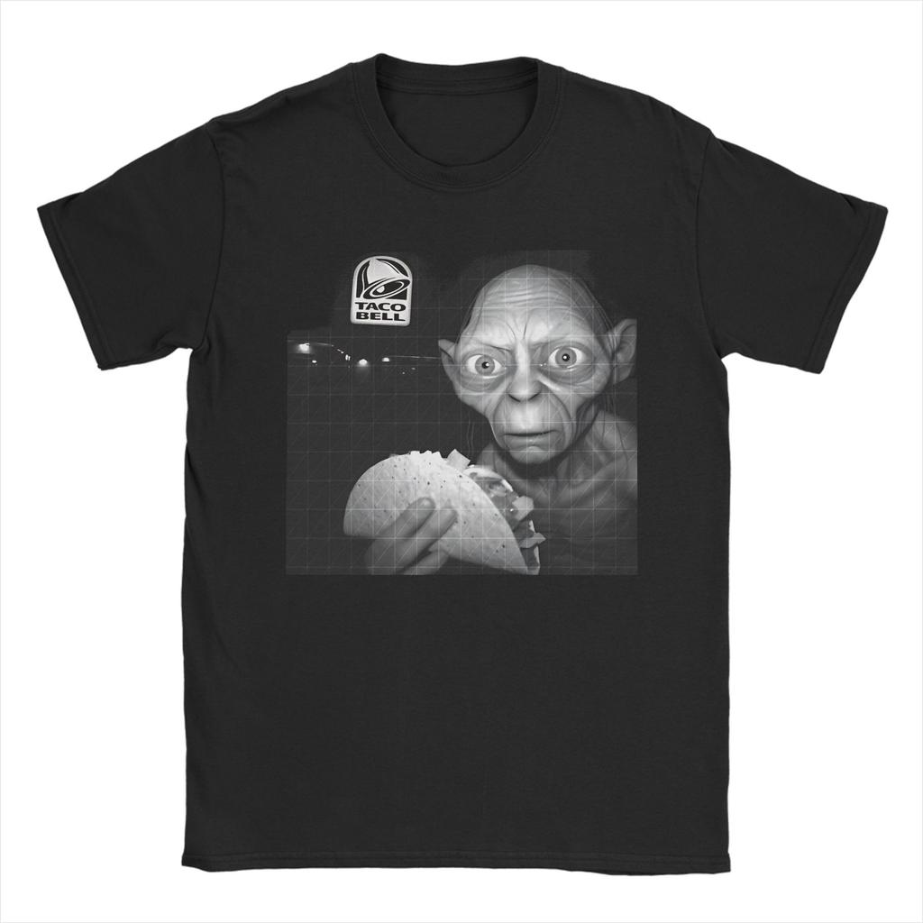 Gollum Funny Meme Tee Shirt for Unisex Women Gift Idea T Shirts Cotton Clothes