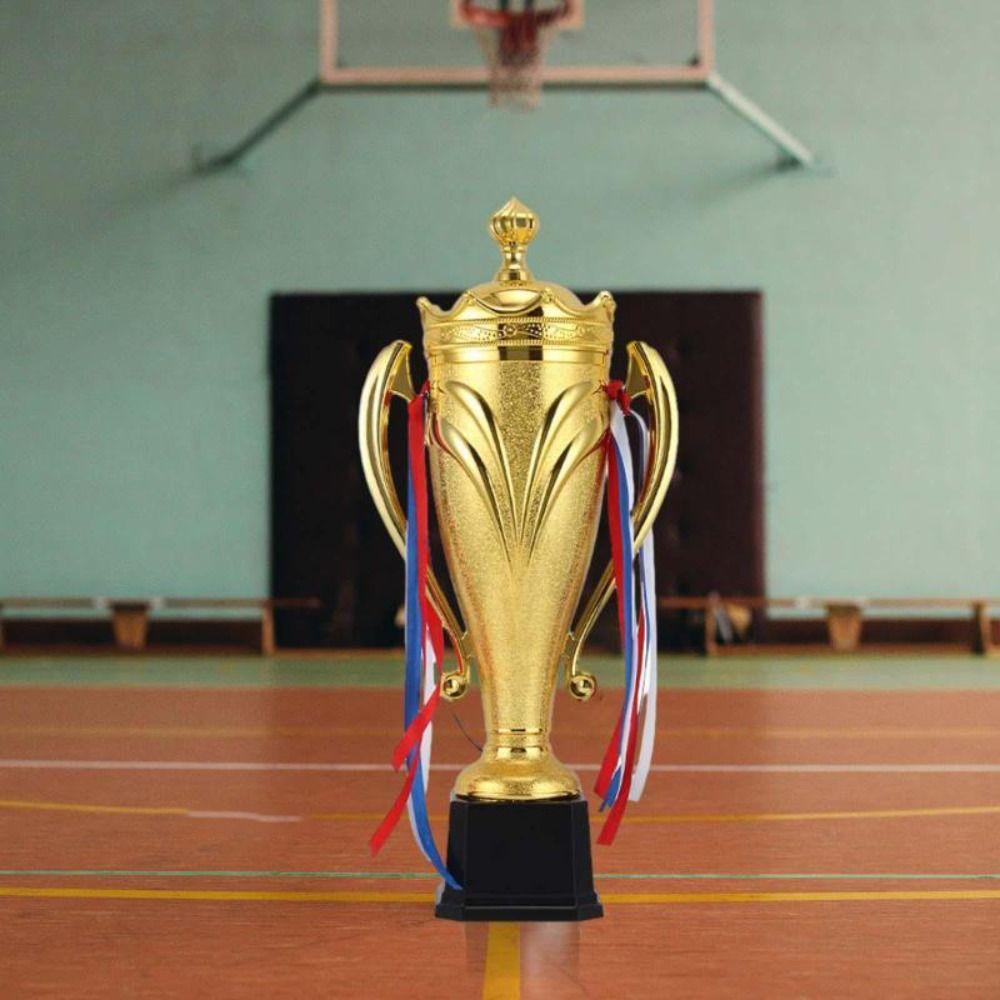 Золотые статуэтки Кубок Награда Металлическая модель Награда победителя Трофей Игрушка Маленький приз Кубок Подарки в знак признательности