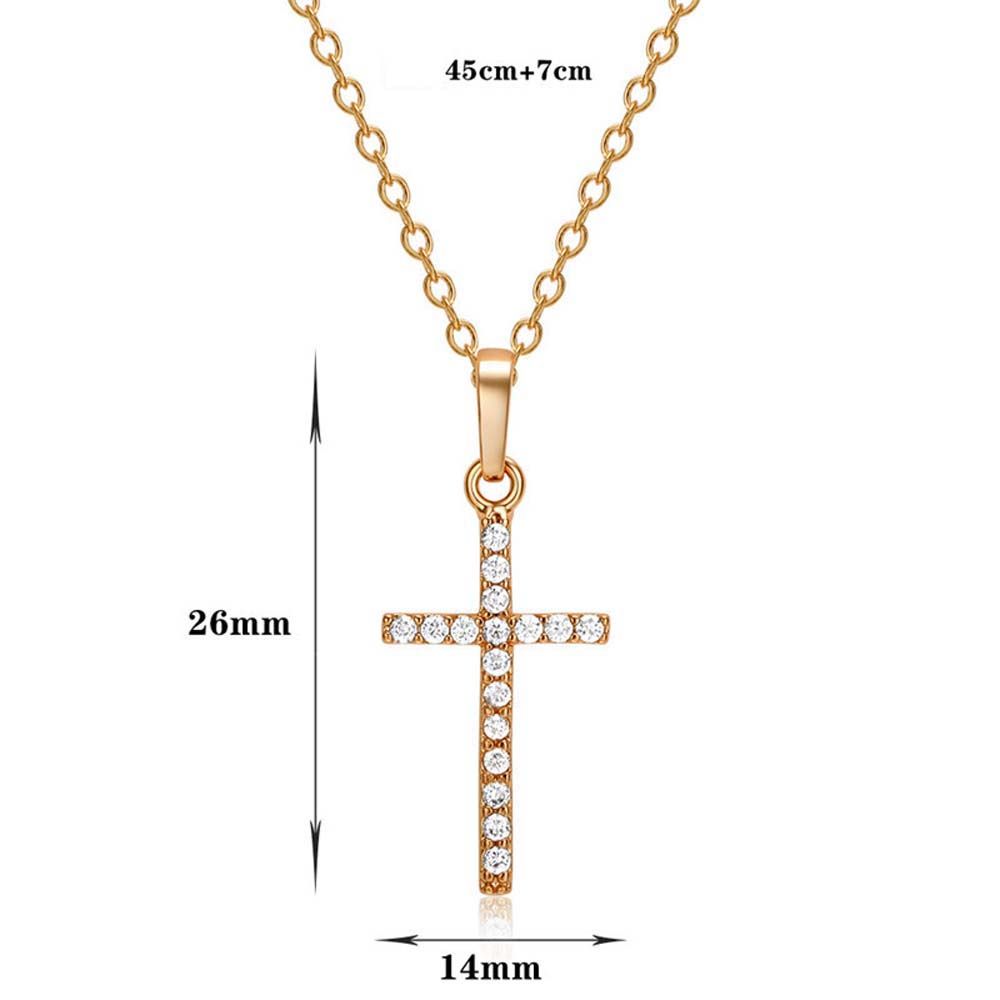 Cross Pendant Choker Cross Necklaces Clavicle Chains Korean Style Women Necklaces