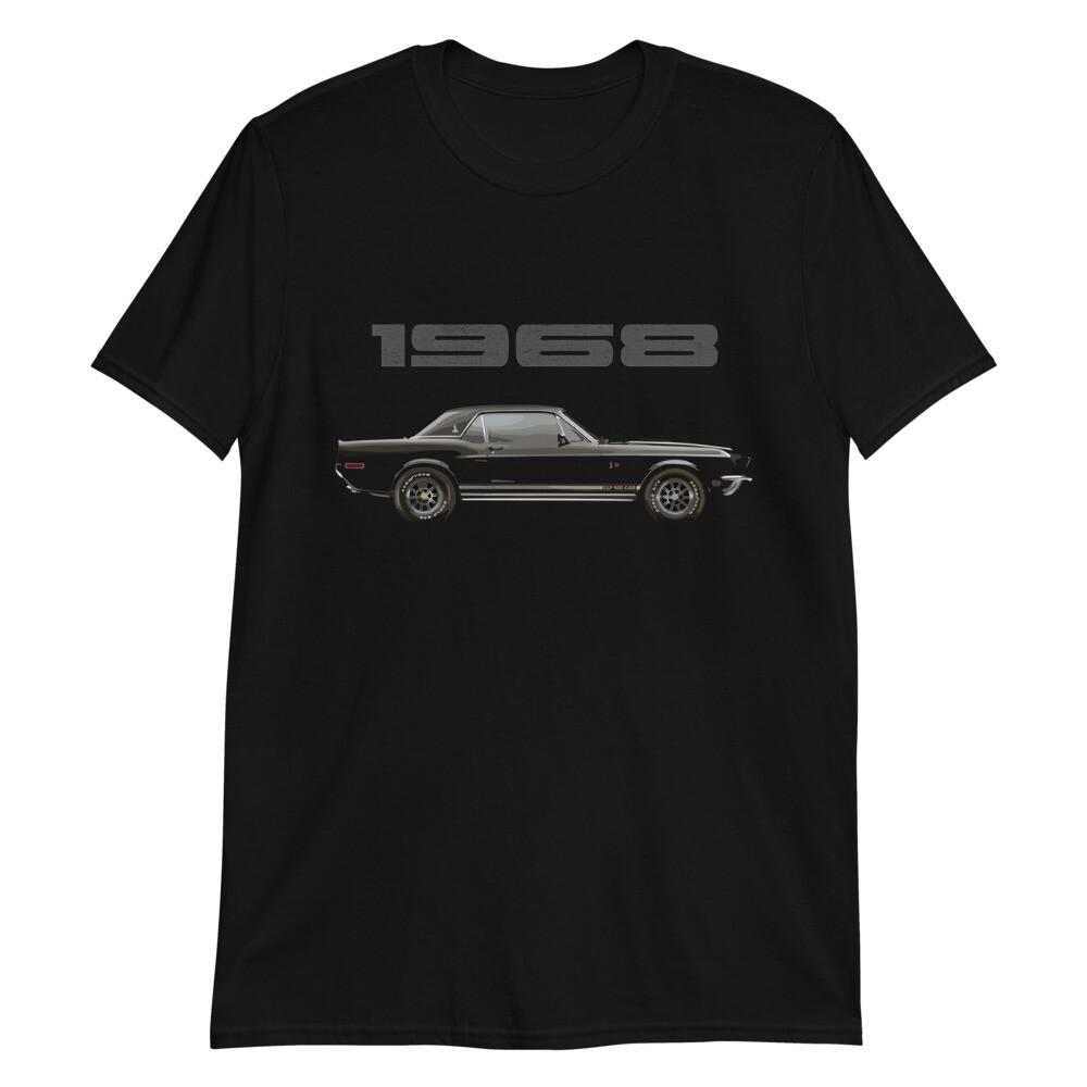1968 Shelby Mustang Rare Classic Car Short-Sleeve Unisex T-Shirt