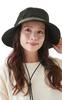 Outdoor UV Sun Adventure Safari Water Light Black Women's Hat, Hat, Protection, Protection, Tyrolean, Hat, Hat, Repellent, Blocking, Summer,